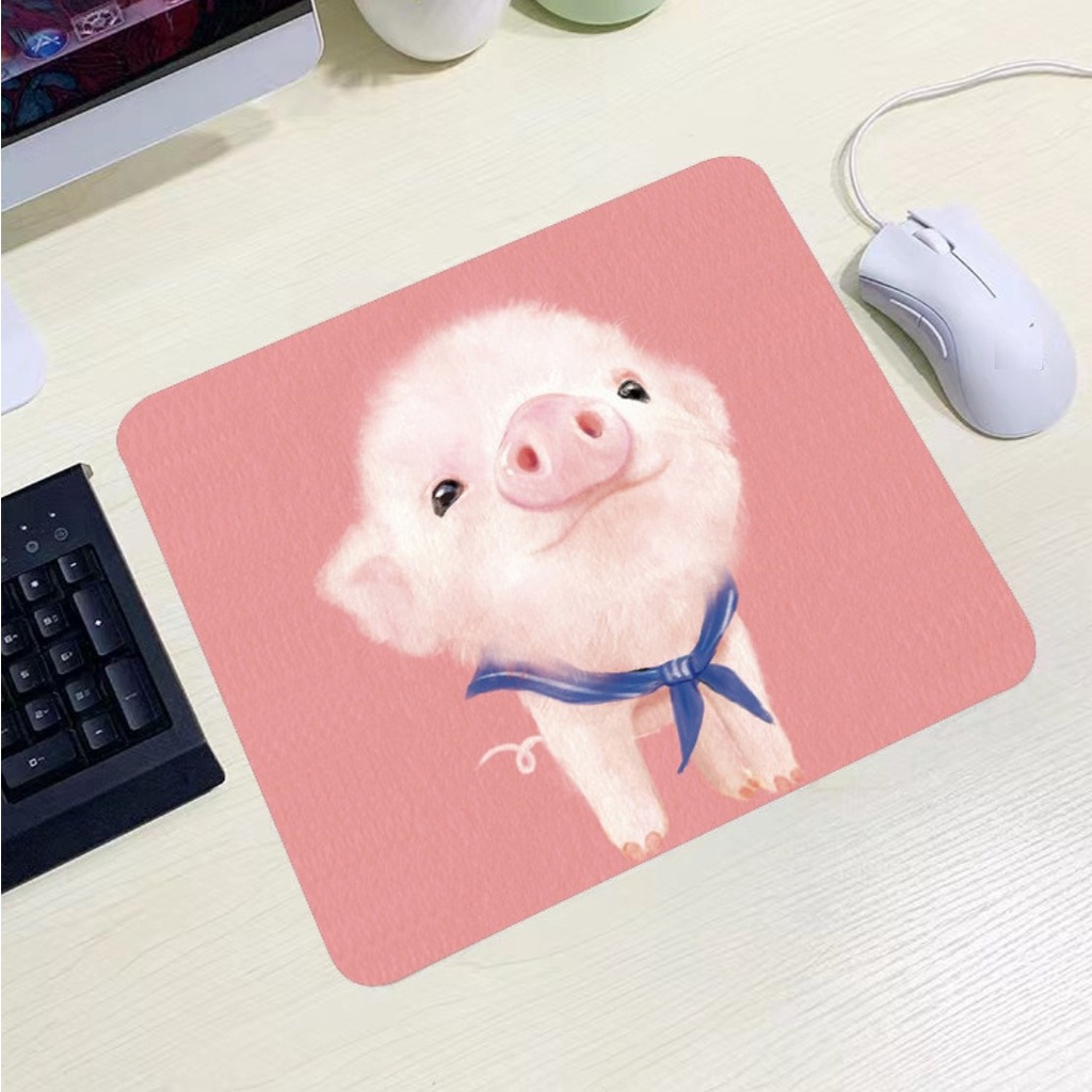 Miếng lót chuột 21x26 20 x 20cm, pad chuột giá rẻ siêu dễ thương dùng cho máy tính laptop