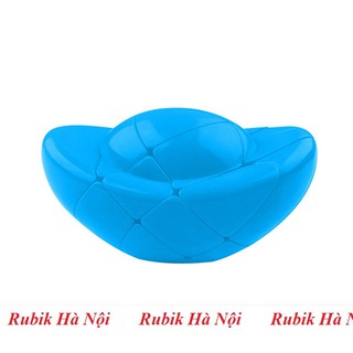 Rubik Hình Nén Bạc Yuxin Vàng/Xanh Dương/Xanh lá Cây