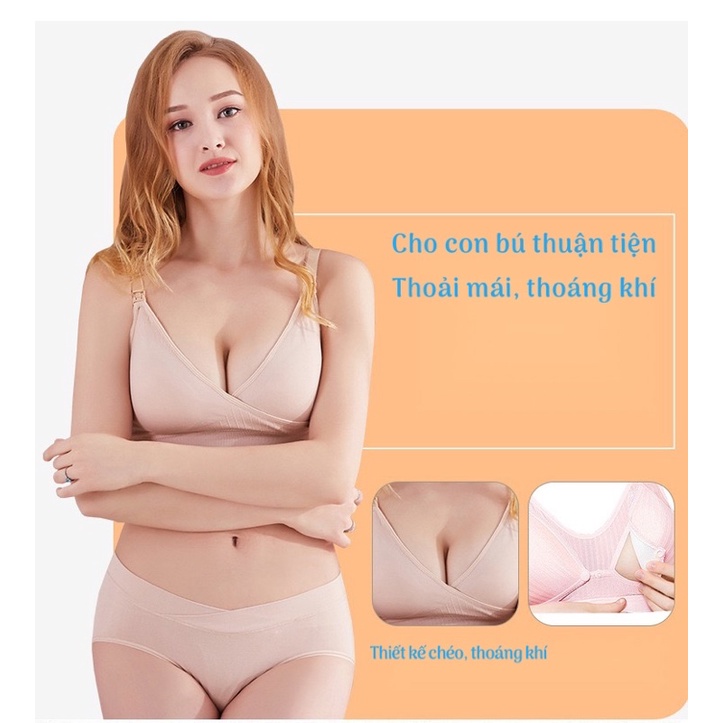 ÁO LÓT CHO BÀ BẦU, CHO CON BÚ KHÔNG GỌNG TIỆN LỢI THOẢI MÁI