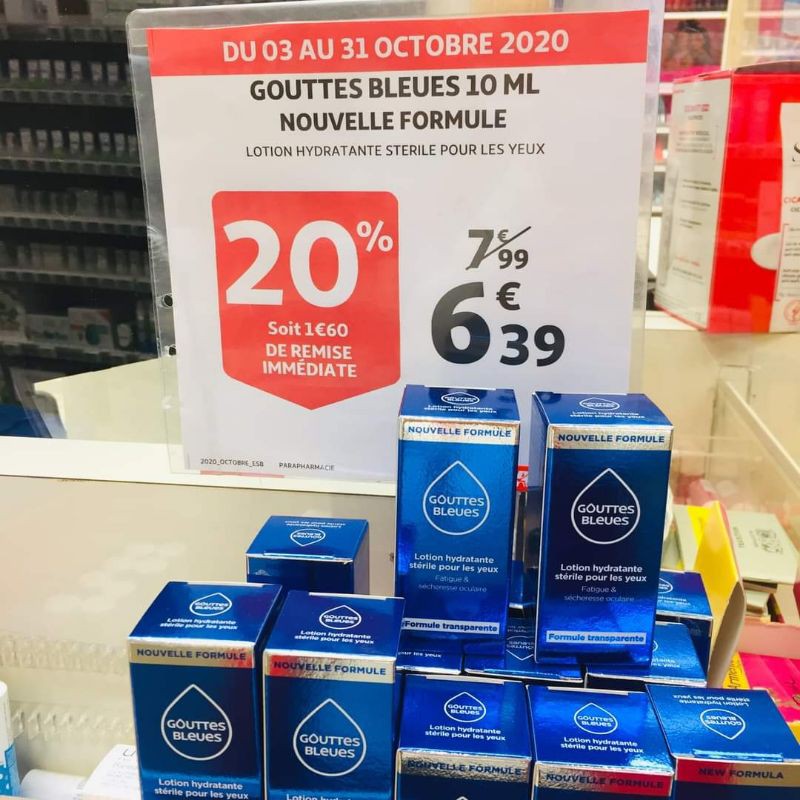 Nhỏ mắt Gouttes Bleues 10ml | BigBuy360 - bigbuy360.vn