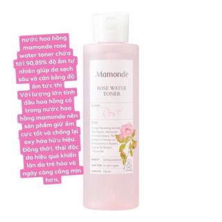 Toners se khít lỗ chân lông Mamonde Pore Clean Toner Diếp cá
