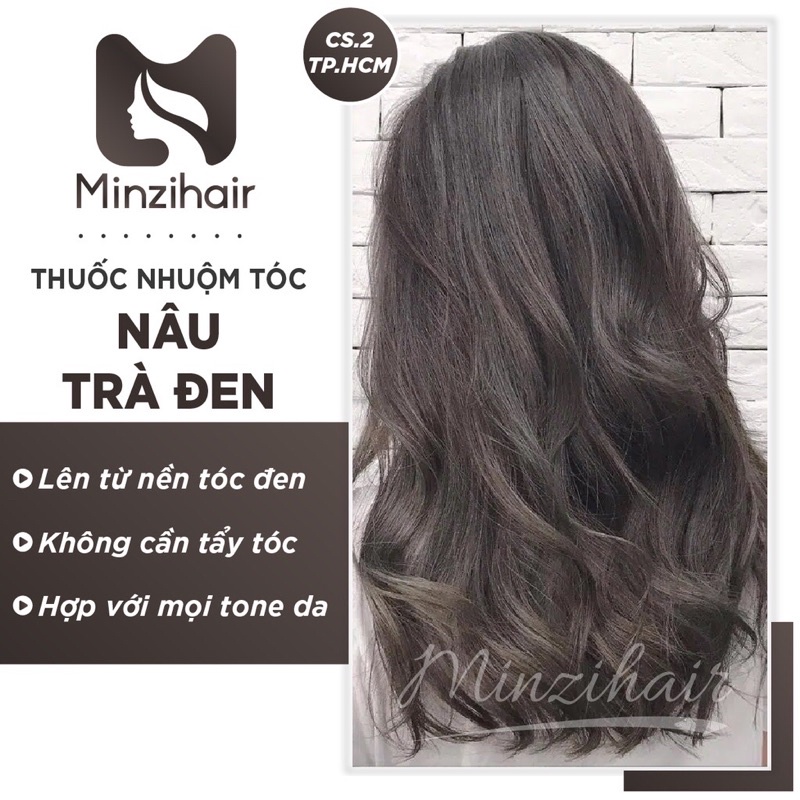 THUỐC NHUỘM TÓC NÂU TRÀ ĐEN