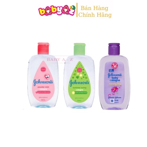 Nước Hoa Trẻ Em Johnson's Baby Cologne 50ml, Hàng Chính Hãng Công Ty