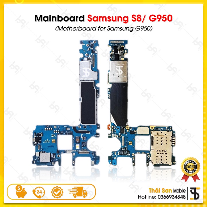 Main Samsung S8 / G950 Zin Bóc Máy - Bo Mạch Chủ Mainboard/ Motherboard Điện Thoại Full Chức Năng