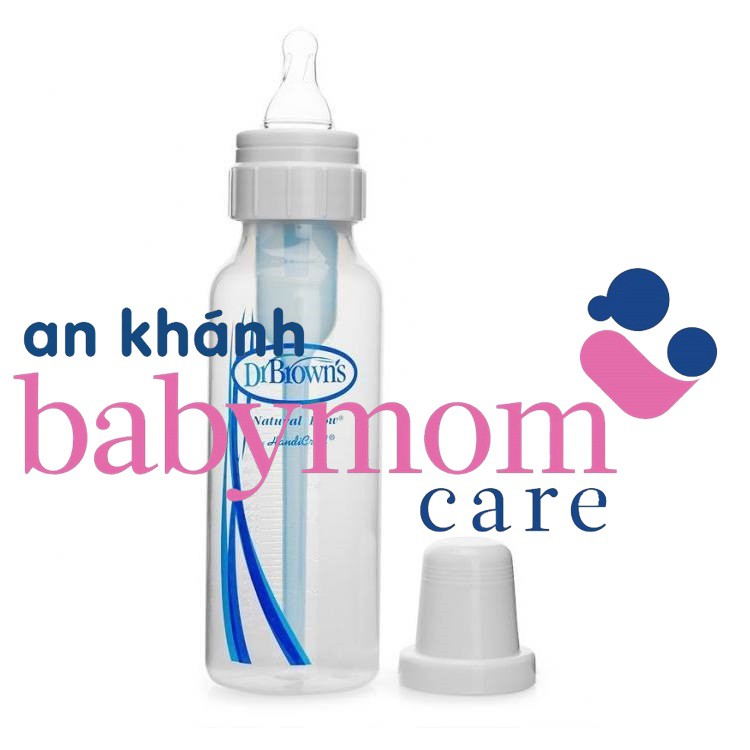 Bình sữa Dr Brown's cổ hẹp 120ml 250ml
