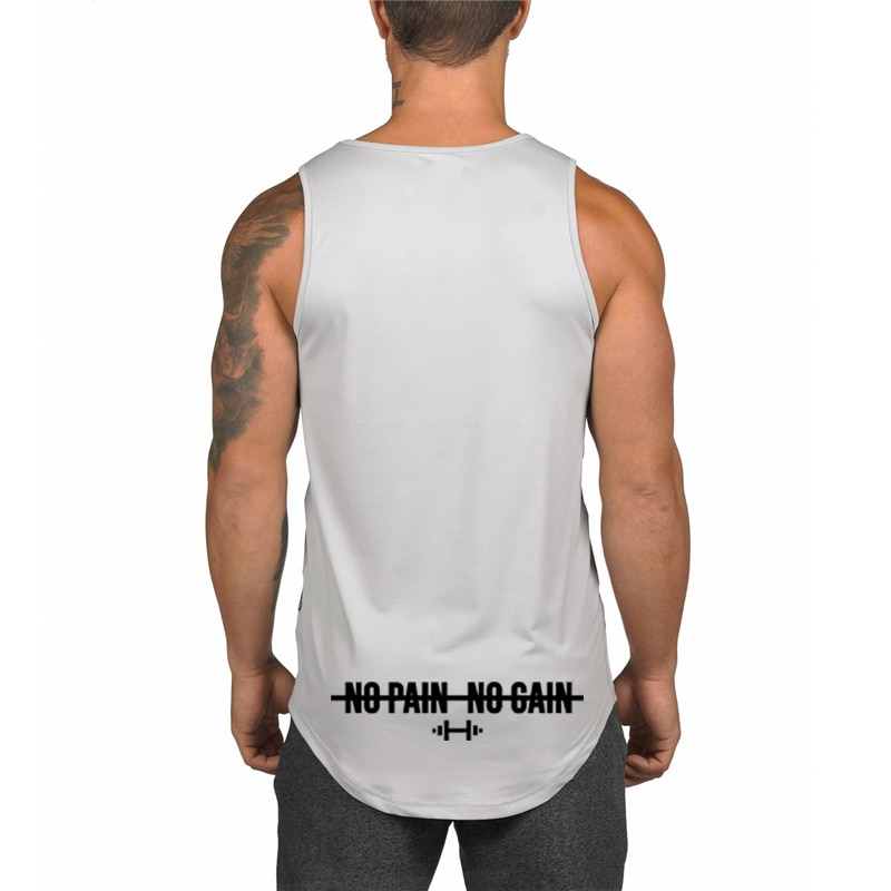 Áo ba lỗ thể thao đơn giản khô nhanh thời trang mùa hè cho nam