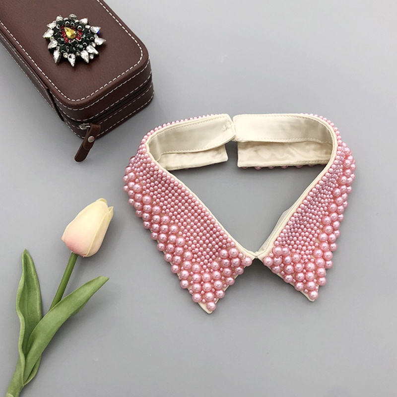 Vòng Cổ Choker Nhiều Lớp Đính Ngọc Trai Nhân Tạo Handmade Sang Trọng Dành Cho Nữ