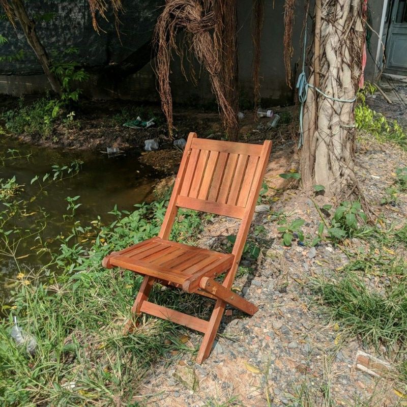( Siêu Rẻ) Ghế gỗ mini xếp gọn | BigBuy360 - bigbuy360.vn