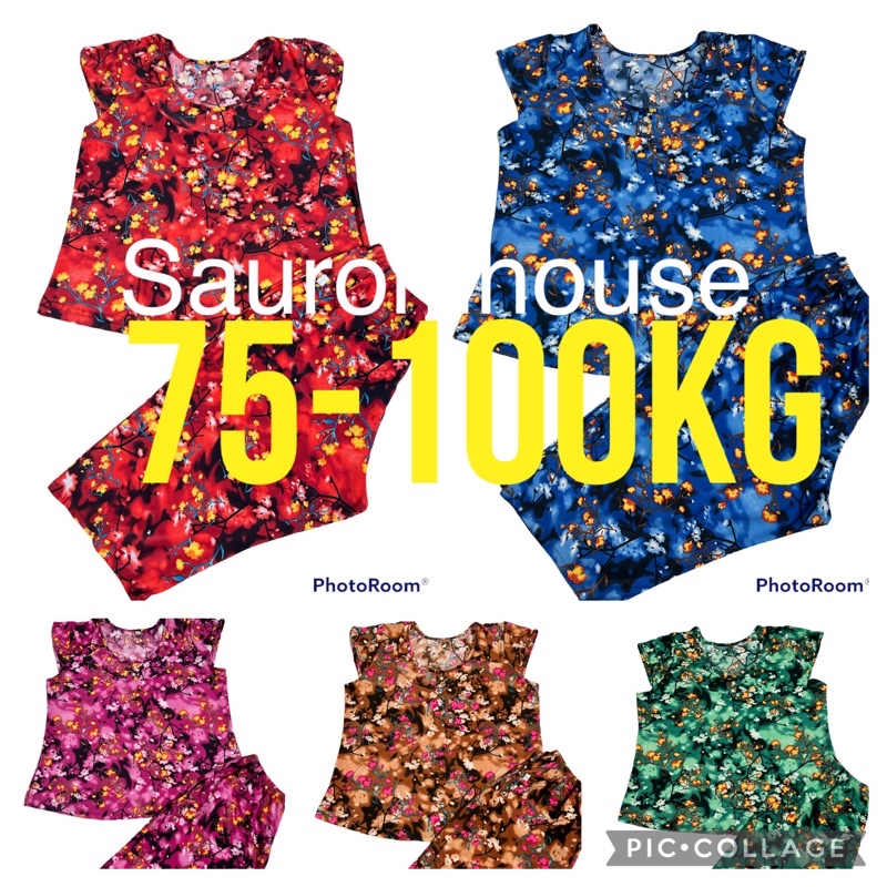 [BIGSIZE 7,8: 75-100kg] Đồ Bộ trung niên quần lửng thun lạnh size đại