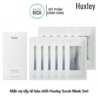 (Dạng gói 5ml) Gói Mặt Nạ Tẩy Tế Bào Chết Huxley Scurb Mask