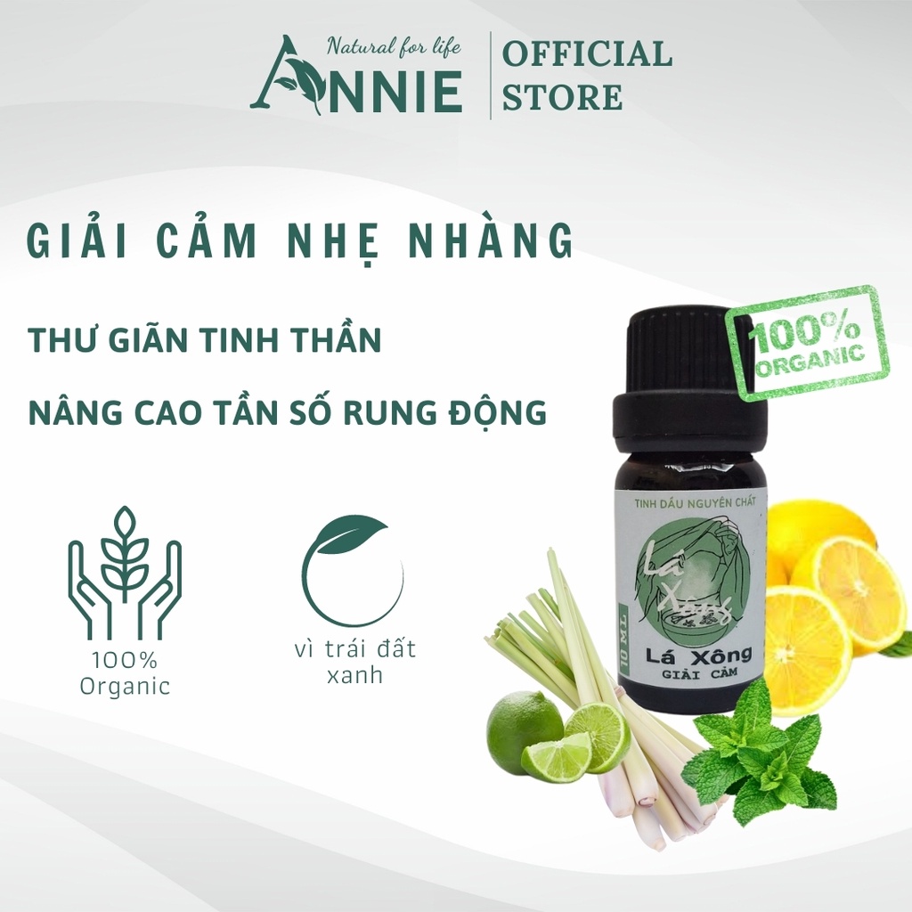 tinh dầu lá xông giải cảm nhà của thời thanh xuân