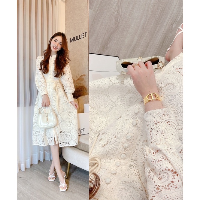 VÁY REN CÚC BỌC ĐAI THỪNG PREMIUM madebyMullet