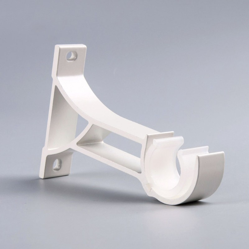 2 Giá đỡ thanh treo rèm cửa sổ 1 inch gắn tường tiện dụng