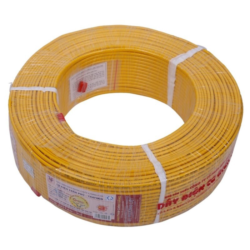 1 MET- DÂY ĐIỆN TRẦN PHÚ CÁC LOẠI( 2X0.75- 2X1- 2X1.5, 2X2.5, 2X4, 2X6 )/ LOẠI 1- 41 PHƯƠNg LIỆT