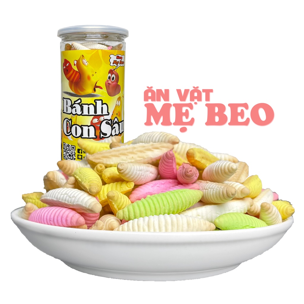 Bánh men con sâu đuông dừa 300gr cực ngon