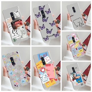 Ốp điện thoại tpu silicone trong suốt in hình dễ thương cho vivo v17 pro v17pro vivo v17 pro