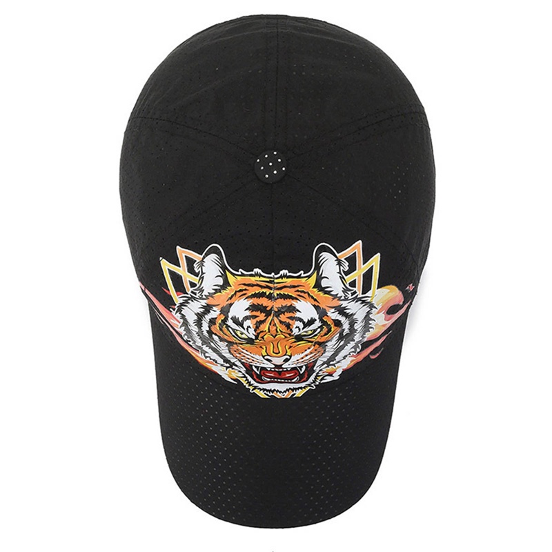 Nón Lưỡi Trai Phối Lưới In Hình Hổ 3D Cá Tính Cho Nam Nữ