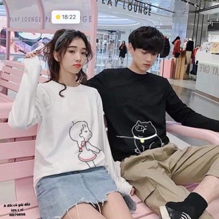 Áo đôi cô gái dắt lợn (1 đôi gồm 2 áo)-HĐ