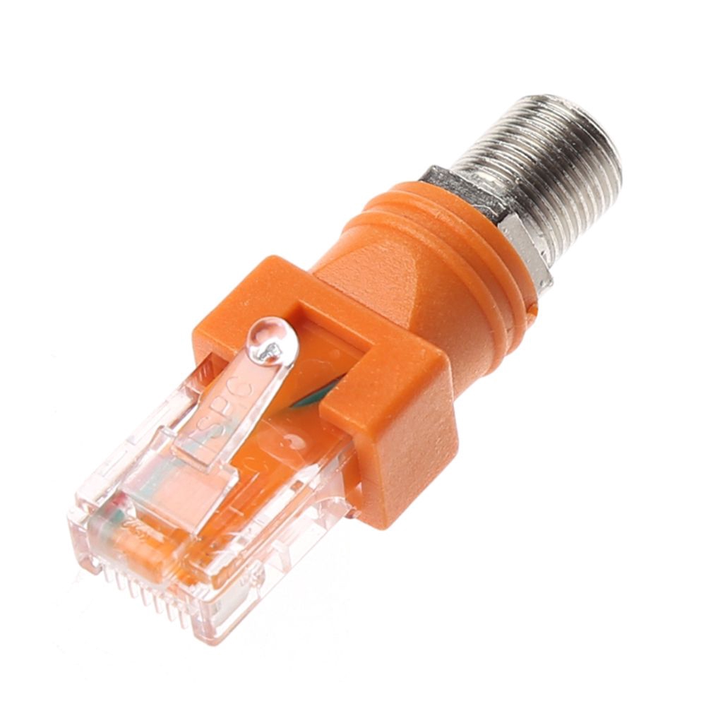 Đầu nối cáp kèm bộ điều hợp đồng trục RJ45 sang RF