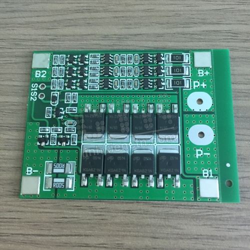 Mạch ghép bảo vệ kim sạc 3 cell 18650 nối tiếp BMS 3s 12v 25A