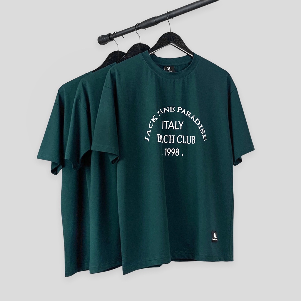 ÁO PHÔNG JACKLANE BEACH CLUB, Áo phông oversize nam nữ Unisex JACKLANE, Premium line