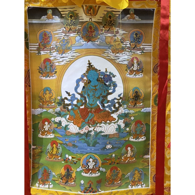 Tranh thangka Tara 21 hoá thân