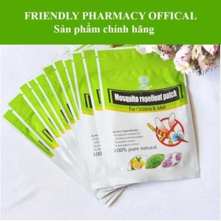 Miếng dán đuổi muỗi Mosquito Repellent Patch (Hộp 6 miếng)