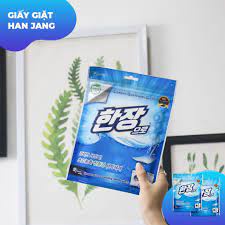 Giấy giặt nhập khẩu trực tiếp từ Hàn Quốc, giặt xả 2in1 đánh bay các vết bẩn và hơn hẳn các loại bột giặt thông thường