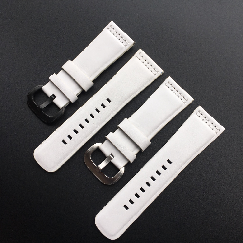 Dây Đeo Đồng Hồ 28mm*24mm Bằng Da Bò Cho Seven Friday M1 M2 P3 SF