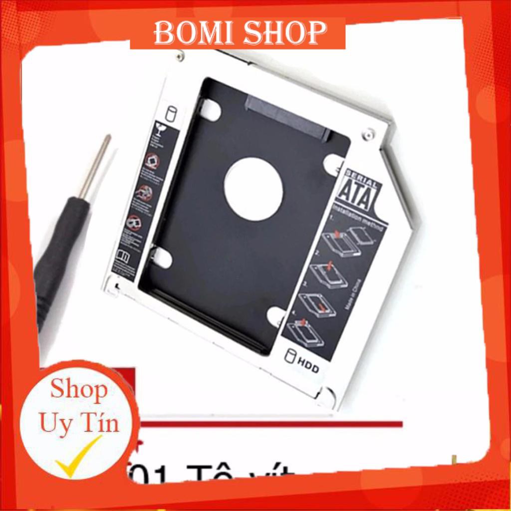 Hàng Chính Hãng_ Caddy Bay Dày 9,5mm và 12.7mm Chuẩn SATA Dùng Để Lắp Thêm 1 Ổ Cứng / SSD Thay Vào Vị Trí Của Ổ DVD