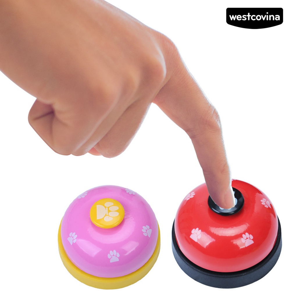 Đồ Chơi Chuông Kim Loại Hình Dấu Chân Đáng Yêu Cho Thú Cưng