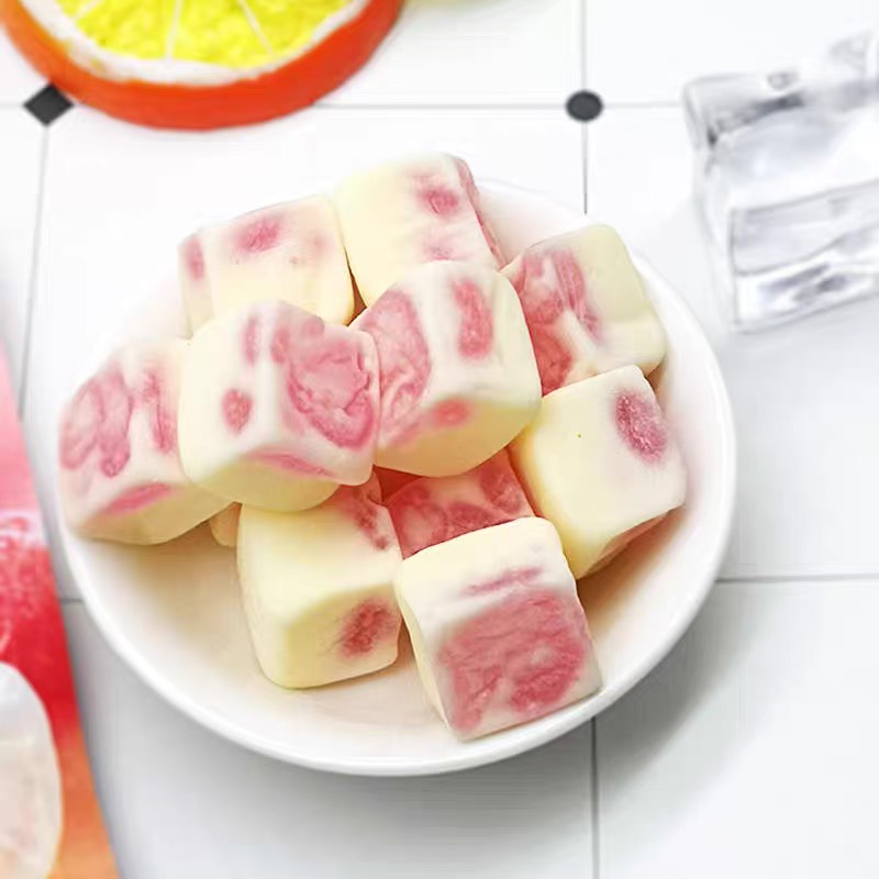 Kẹo Marshmallow Eko tem đỏ túi 500g giảm 40% đường