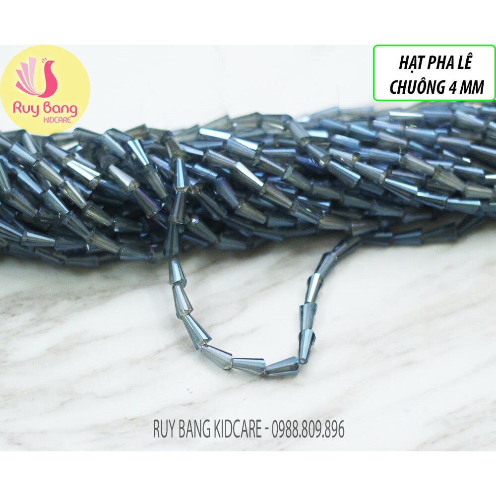Hạt pha lê chuông 4mm