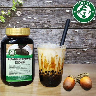 Siro đường đen phong vị hoa quả Koca