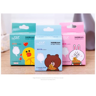 Bông tẩy trang gói nhỏ mini 80 miếng tiện dụng đem đi du lịch