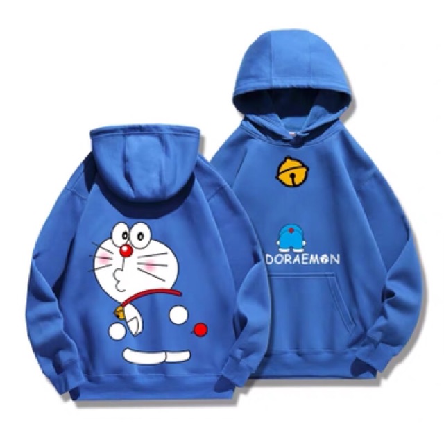 Áo hoodie vải nỉ lót bông dày dặn in Dore chu | BigBuy360 - bigbuy360.vn