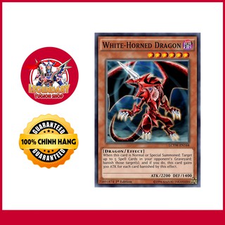 [EN-JP][Thẻ Bài Yugioh Chính Hãng] White-Horned Dragon