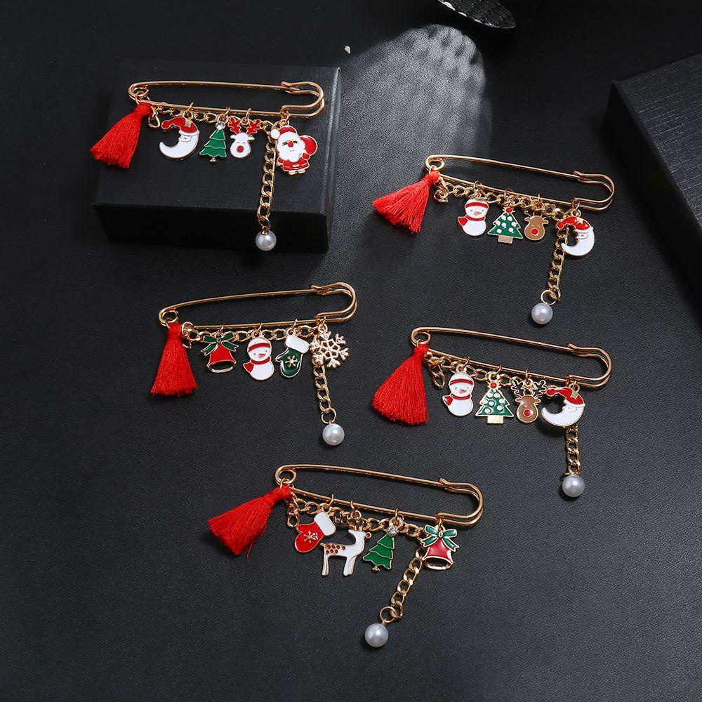 Ghim Cài Áo Hình Ông Già Noel Đáng Yêu