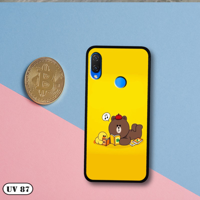 Ốp Huawei Nova 3i - lưng nhám viền dẻo ngộ nghĩnh