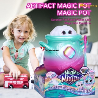 Magic pot toys surprise pet resin/plastic magic fogs cauldron Magic Mixies resin crafts magic fog pot children's gifts