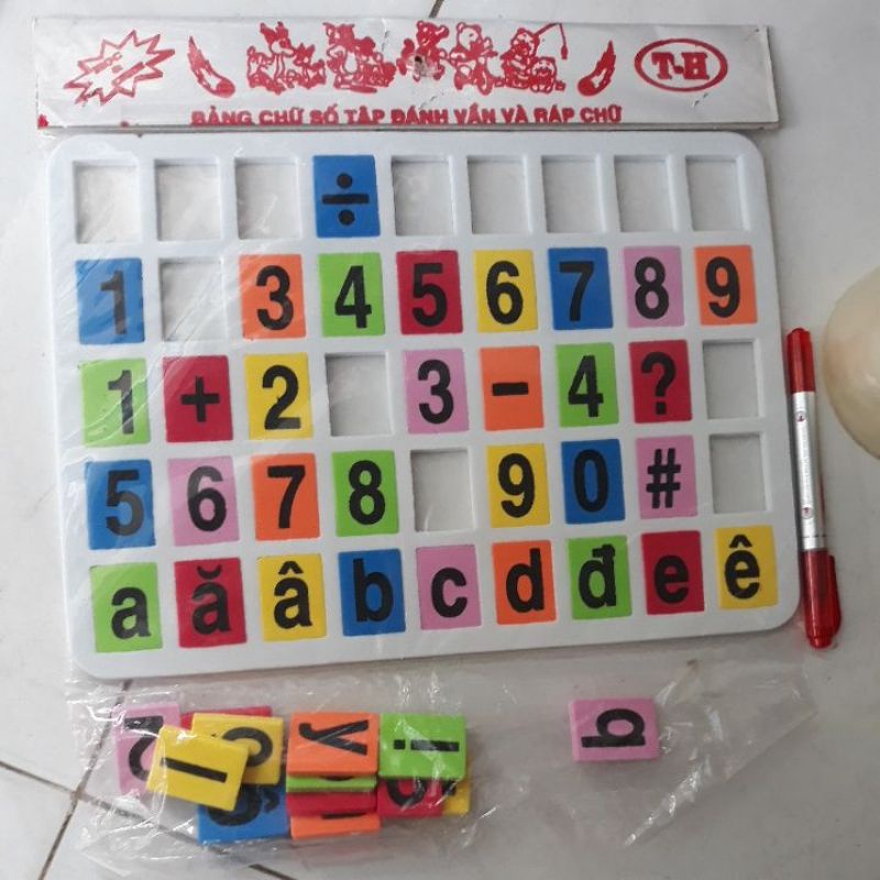 Vĩ chữ và số cho bé !!!