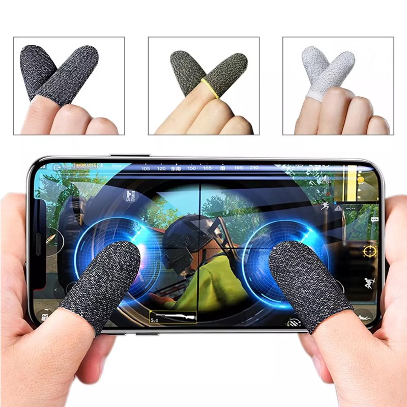 Găng ngón tay thoáng khí chống trượt điều khiển màn hình khi chơi game PUBG điện thoại ML Xlife | BigBuy360 - bigbuy360.vn