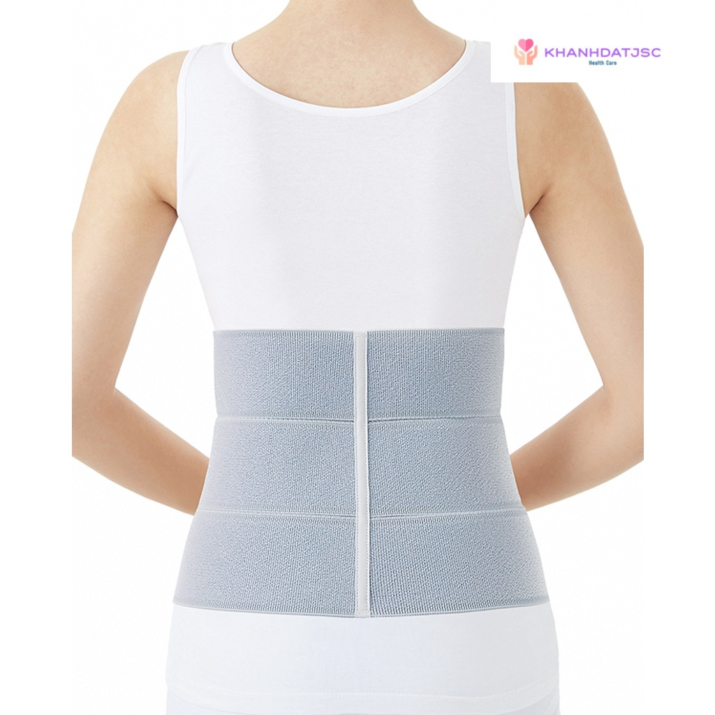 Đai nịt bụng 3 tấm Dr.MED DR-B124 hỗ trợ đau lưng, trật lưng, yếu cơ thắt lưng