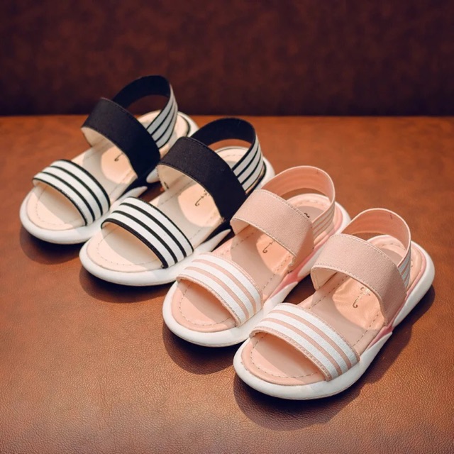 Dép bé gái Sandal bé gái quai chun size 26-36