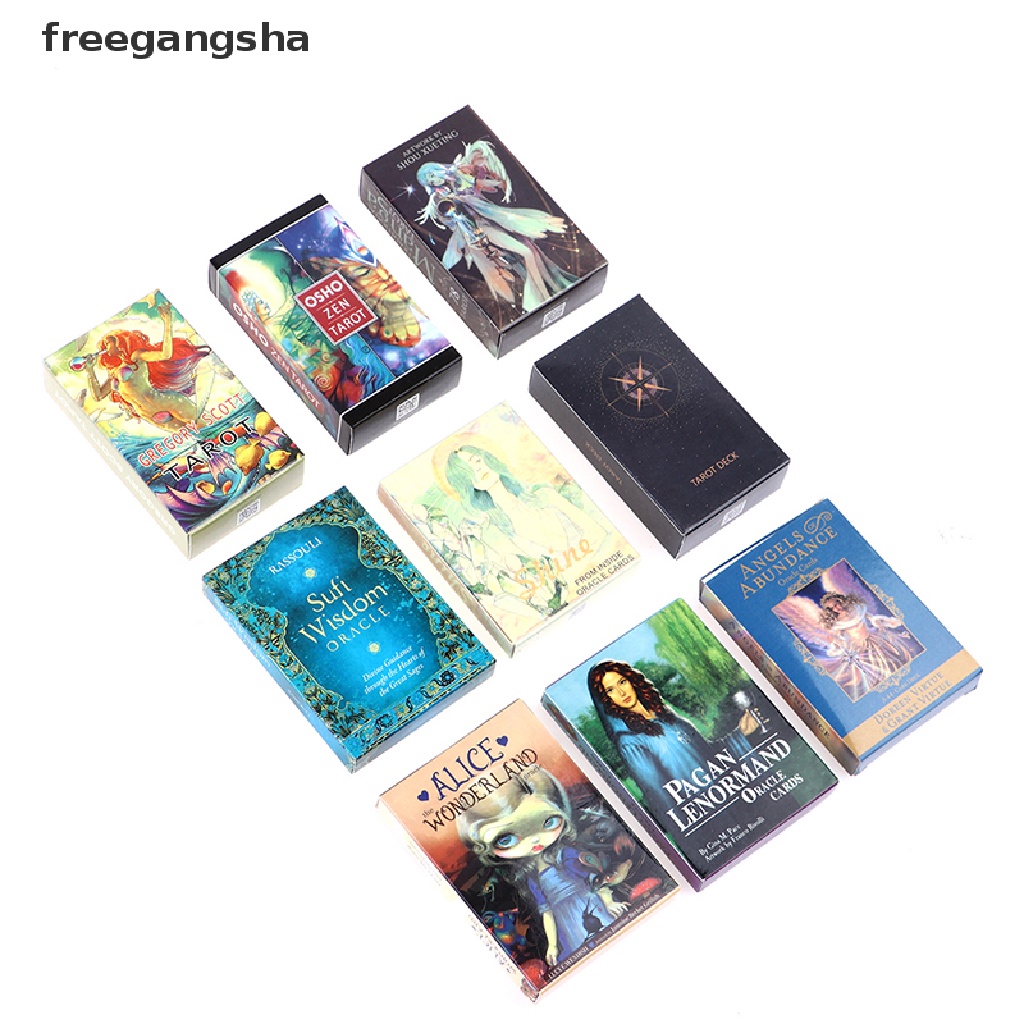 [FREG] Tarot Cards Oracle Game Card Family Party Prophecy Divination Board Games FDH