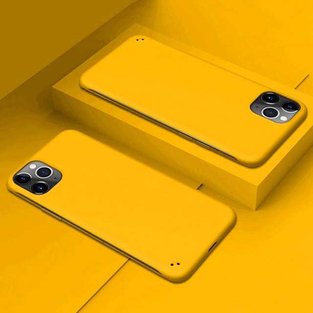 Vỏ điện thoại không khung mỏng cứng PC dành cho iPhone XR X XS Max 11 Pro 6 6S 7 8 Plus 11Pro SE 2020 Ốp lưng dẻo dai mờ