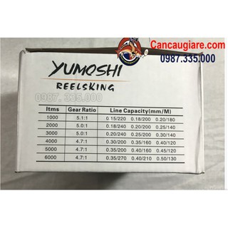 Máy câu cá Yumoshi Reelsking MF6000