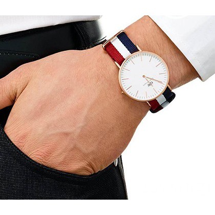 💖 Đồng hồ UNISEX DW Classic Cambridge Dây Vải NATO chính hãng 100% - bảo hành TRỌN ĐỜI, full box, túi 💖
