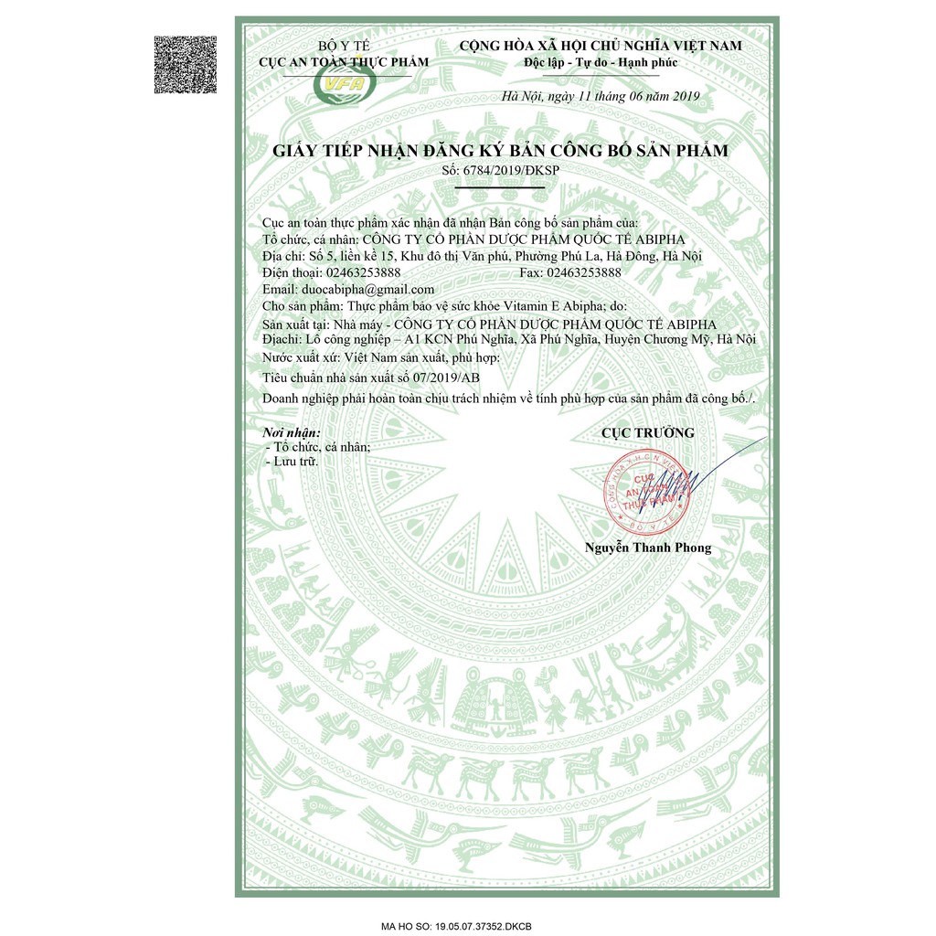 Vitamin e abipha đẹp da chống lão hóa làm mịn da, sáng da, mờ thâm giá 1hộp | BigBuy360 - bigbuy360.vn