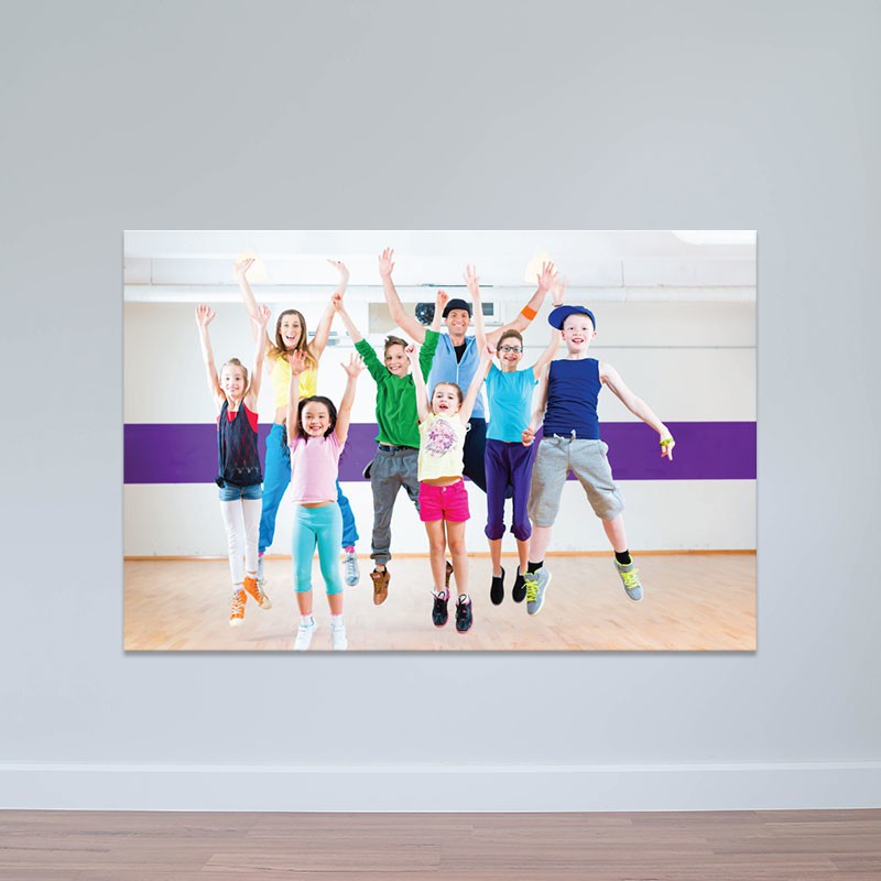 Tranh treo phòng tập Aerobic trẻ em | Tranh thể dục nhịp điệu T3835